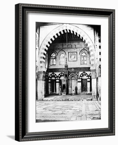 Mosque of Kaid-Bey, Cairo, Egypt, 1887-Henri Bechard-Framed Giclee Print