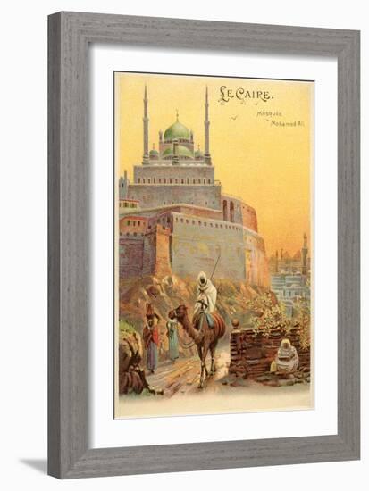 Mosque of Mohammed Ali, Cairo, Egypt-null-Framed Art Print