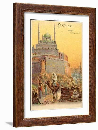 Mosque of Mohammed Ali, Cairo, Egypt-null-Framed Art Print