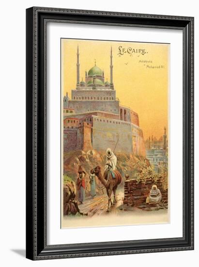 Mosque of Mohammed Ali, Cairo, Egypt-null-Framed Art Print