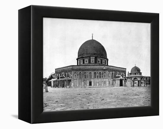 Mosque of Omar, Jerusalem, 1893-John L Stoddard-Framed Premier Image Canvas