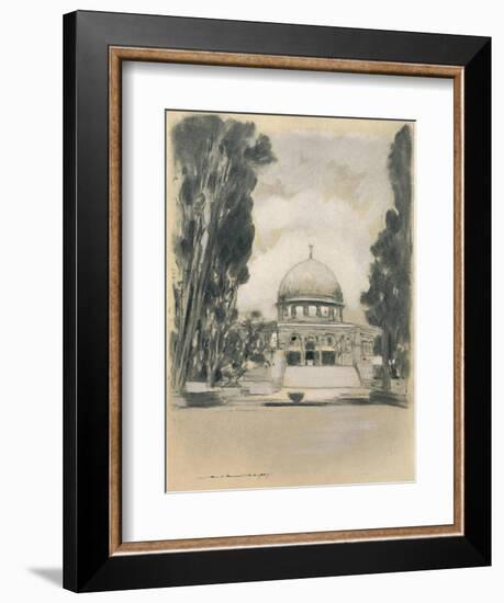 'Mosque of Omar, Jerusalem', 1903-Mortimer L Menpes-Framed Giclee Print