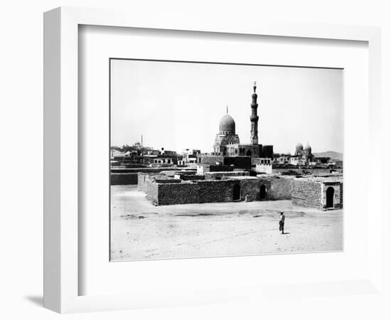 Mosque of Qaytbay, Cairo, C.1880-J. Pascal Sebah-Framed Photographic Print