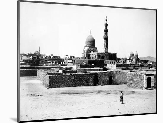 Mosque of Qaytbay, Cairo, C.1880-J. Pascal Sebah-Mounted Photographic Print