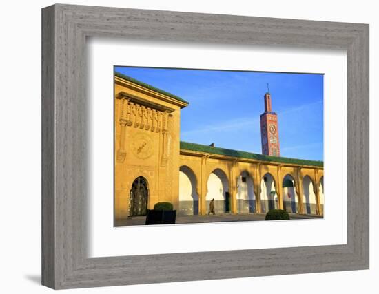 Mosque of Sidi Bou Abib, Grand Socco, Tangier, Morocco, North Africa, Africa-Neil Farrin-Framed Photographic Print