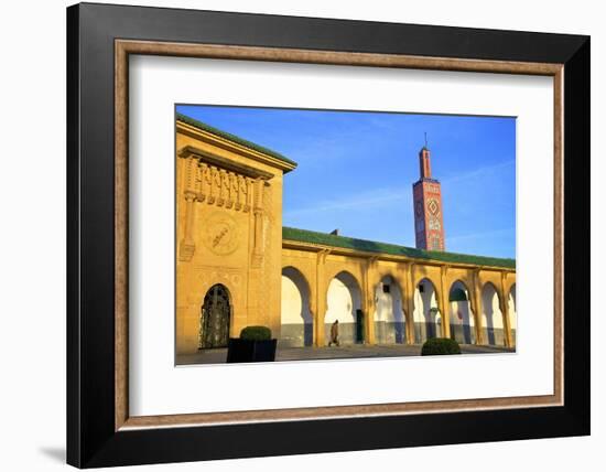 Mosque of Sidi Bou Abib, Grand Socco, Tangier, Morocco, North Africa, Africa-Neil Farrin-Framed Photographic Print