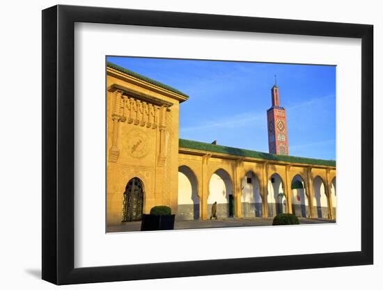 Mosque of Sidi Bou Abib, Grand Socco, Tangier, Morocco, North Africa, Africa-Neil Farrin-Framed Photographic Print