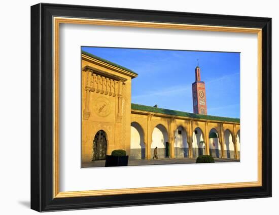 Mosque of Sidi Bou Abib, Grand Socco, Tangier, Morocco, North Africa, Africa-Neil Farrin-Framed Photographic Print