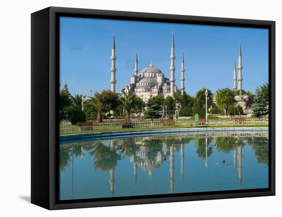 Mosque of Sultan Ahmet (Also Known As the Blue Mosque)-Mehmet Agha-Framed Premier Image Canvas