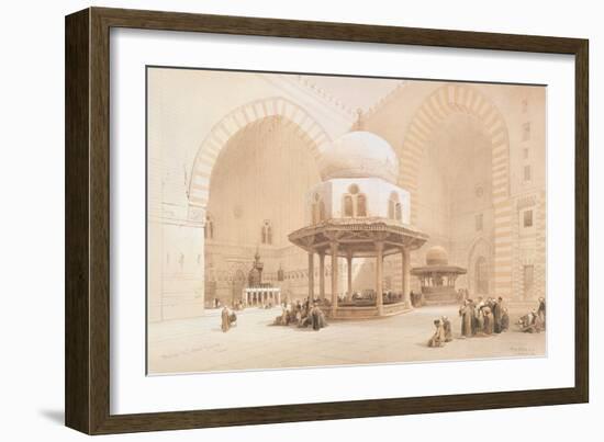 Mosque of Sultan Hassan, 1848-David Roberts-Framed Giclee Print