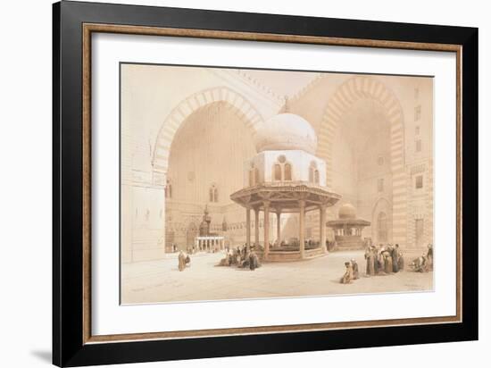 Mosque of Sultan Hassan, 1848-David Roberts-Framed Giclee Print