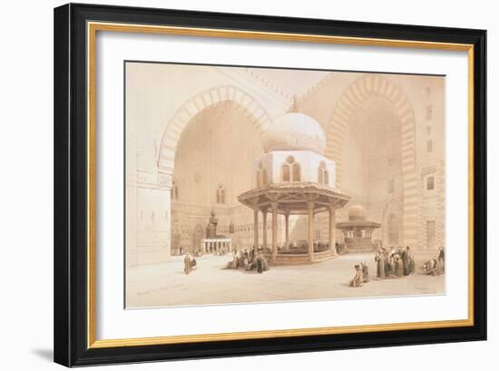 Mosque of Sultan Hassan, 1848-David Roberts-Framed Giclee Print