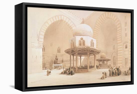 Mosque of Sultan Hassan, 1848-David Roberts-Framed Premier Image Canvas