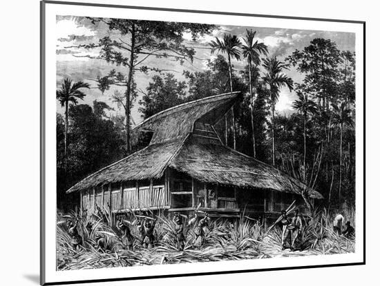 Mosque on Ternate, Indonesia, 19th Century-Mesples-Mounted Giclee Print
