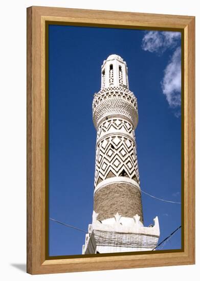 Mosque, Sanaa, Yemen-Vivienne Sharp-Framed Premier Image Canvas