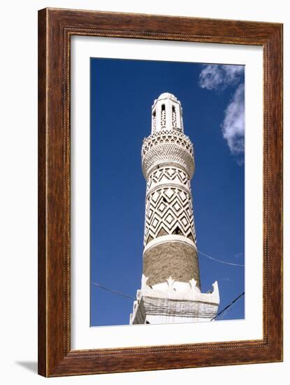 Mosque, Sanaa, Yemen-Vivienne Sharp-Framed Photographic Print