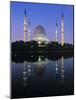 Mosque, Shah Alam, Selangor Region, Malaysia-Gavin Hellier-Mounted Photographic Print