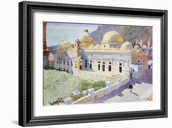 Mosque, Taiz, Yemen, 1990-Lucy Willis-Framed Giclee Print