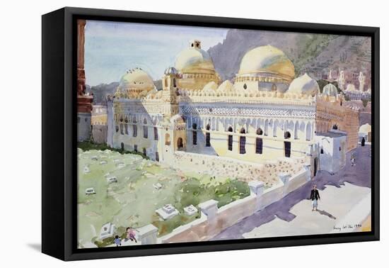 Mosque, Taiz, Yemen, 1990-Lucy Willis-Framed Premier Image Canvas