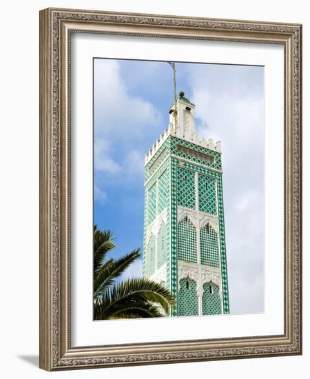 Mosque, Tangier, Morocco, North Africa, Africa-Nico Tondini-Framed Photographic Print