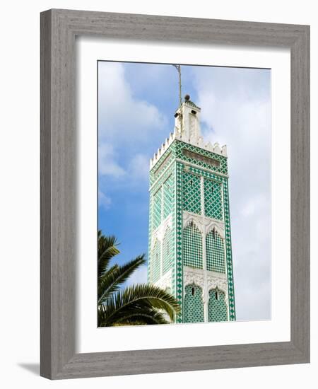 Mosque, Tangier, Morocco, North Africa, Africa-Nico Tondini-Framed Photographic Print