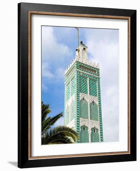 Mosque, Tangier, Morocco, North Africa, Africa-Nico Tondini-Framed Photographic Print