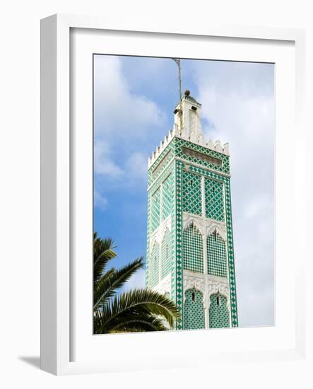 Mosque, Tangier, Morocco, North Africa, Africa-Nico Tondini-Framed Photographic Print