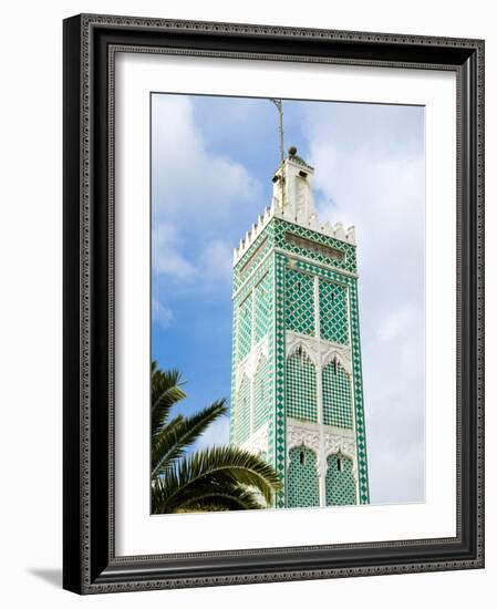 Mosque, Tangier, Morocco, North Africa, Africa-Nico Tondini-Framed Photographic Print