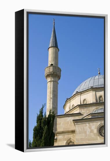 Mosque with Minarets, Baku, Azerbaijan-Michael Runkel-Framed Premier Image Canvas