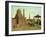 Mosques and Minarets (Oil on Canvas)-Adrien Dauzats-Framed Giclee Print