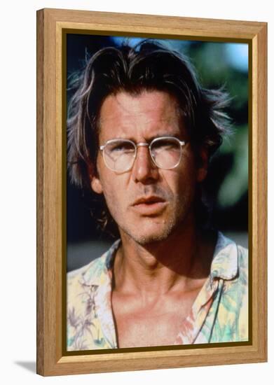 MOSQUITO COAST, 1986 directed by PETER WEIR Harrison Ford (photo)-null-Framed Stretched Canvas