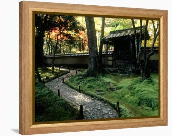 Moss Garden, Saiho-Ji Temple (Kokedera), Kyoto, Japan-null-Framed Premier Image Canvas