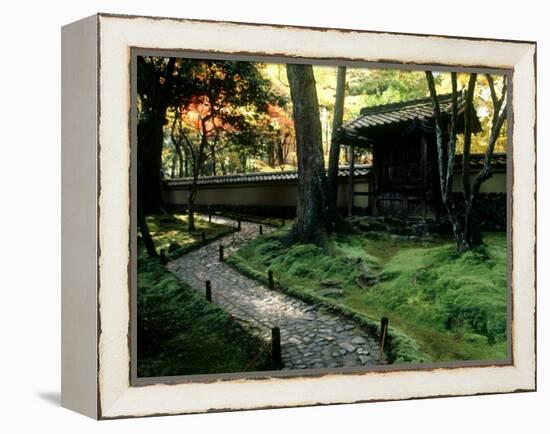 Moss Garden, Saiho-Ji Temple (Kokedera), Kyoto, Japan-null-Framed Premier Image Canvas