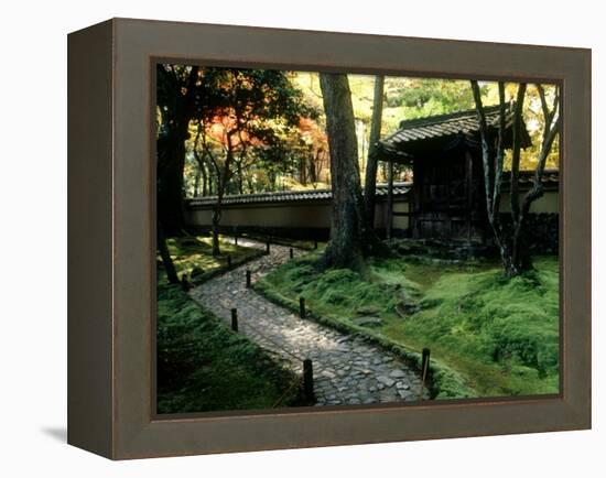 Moss Garden, Saiho-Ji Temple (Kokedera), Kyoto, Japan-null-Framed Premier Image Canvas