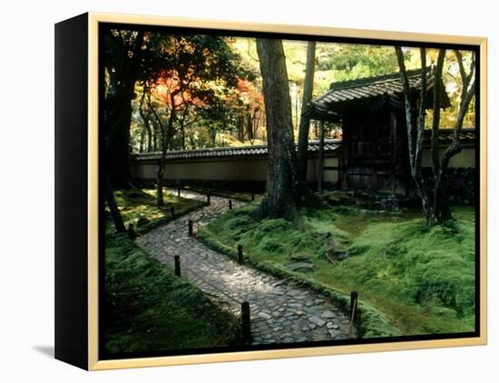 Moss Garden, Saiho-Ji Temple (Kokedera), Kyoto, Japan-null-Framed Premier Image Canvas