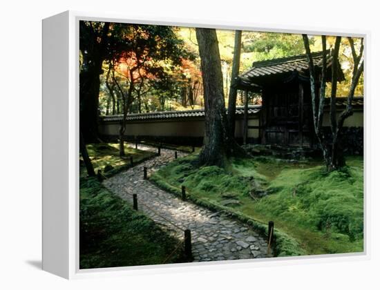 Moss Garden, Saiho-Ji Temple (Kokedera), Kyoto, Japan-null-Framed Premier Image Canvas