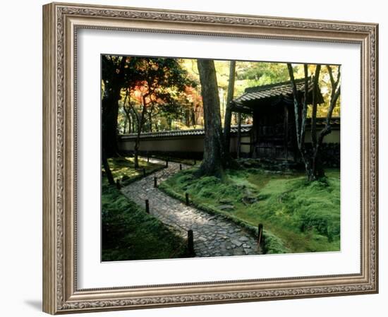 Moss Garden, Saiho-Ji Temple (Kokedera), Kyoto, Japan-null-Framed Photographic Print