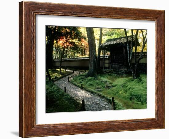 Moss Garden, Saiho-Ji Temple (Kokedera), Kyoto, Japan-null-Framed Photographic Print