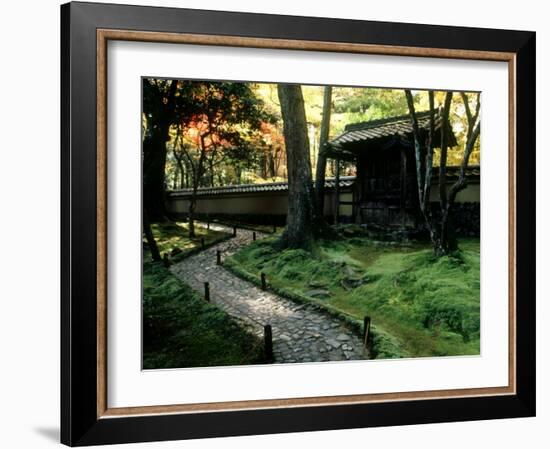 Moss Garden, Saiho-Ji Temple (Kokedera), Kyoto, Japan-null-Framed Photographic Print