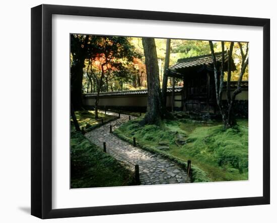 Moss Garden, Saiho-Ji Temple (Kokedera), Kyoto, Japan-null-Framed Photographic Print