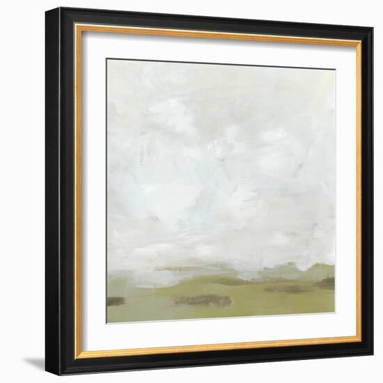 Moss Horizon II-June Vess-Framed Art Print