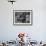 Moss the Dashshund in a Canine Wheelchair with the Slipped Disc, June 1960-null-Framed Photographic Print displayed on a wall