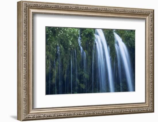 Mossbrae Falls Detail, Waterfall, Mount Shasta California-Vincent James-Framed Photographic Print