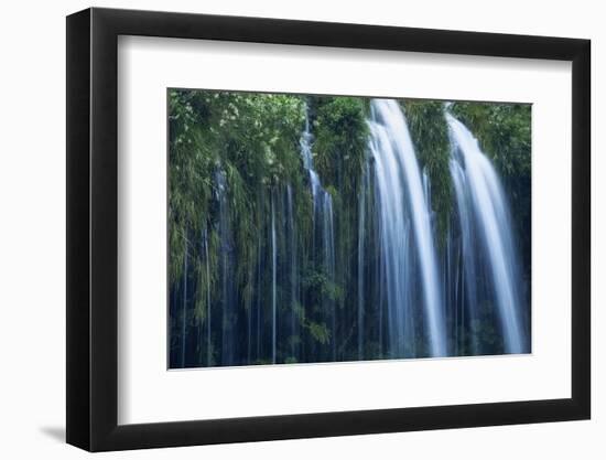 Mossbrae Falls Detail, Waterfall, Mount Shasta California-Vincent James-Framed Photographic Print