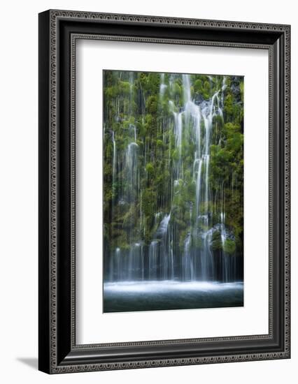 Mossbrae Weeping Waterfall, Mount Shasta California-Vincent James-Framed Photographic Print