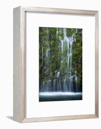 Mossbrae Weeping Waterfall, Mount Shasta California-Vincent James-Framed Photographic Print
