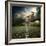 Most Asphalt Road. Shallow Depth Of Field-Krivosheev Vitaly-Framed Art Print