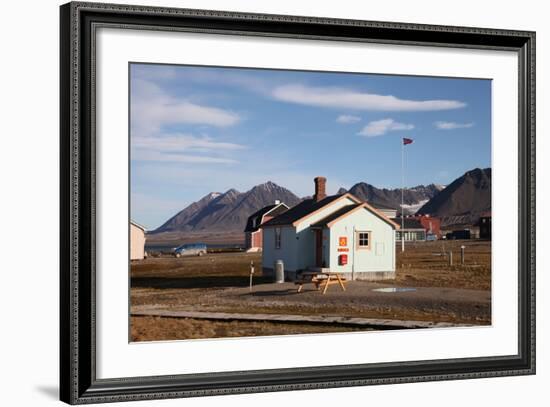 Most Northerly Post Office in the World, Ny Alesund, Svalbard, Norway, Scandinavia, Europe-David Lomax-Framed Photographic Print