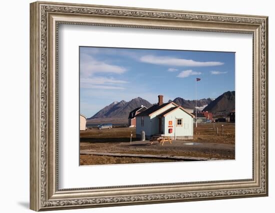 Most Northerly Post Office in the World, Ny Alesund, Svalbard, Norway, Scandinavia, Europe-David Lomax-Framed Photographic Print