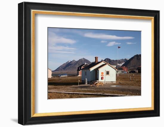 Most Northerly Post Office in the World, Ny Alesund, Svalbard, Norway, Scandinavia, Europe-David Lomax-Framed Photographic Print